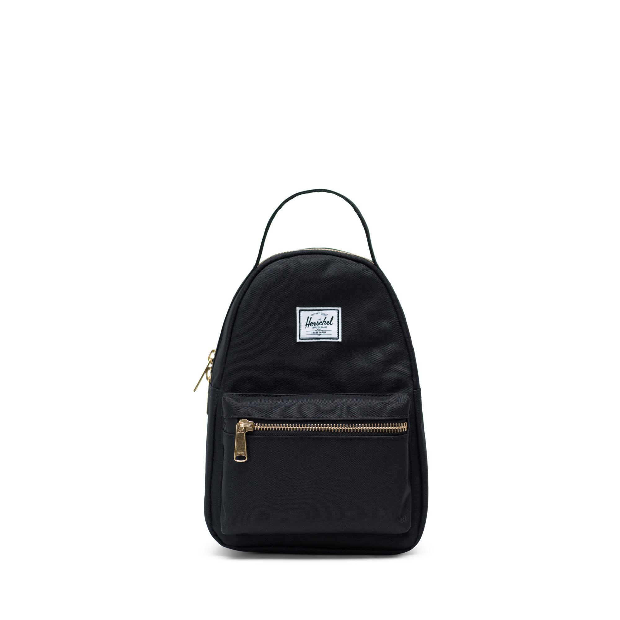 herschel leather backpack