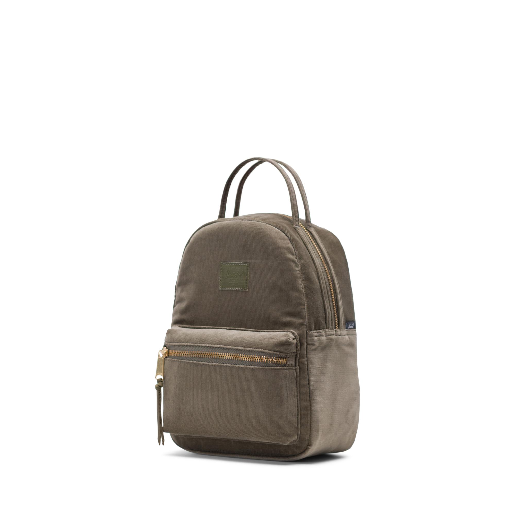 herschel corduroy backpack