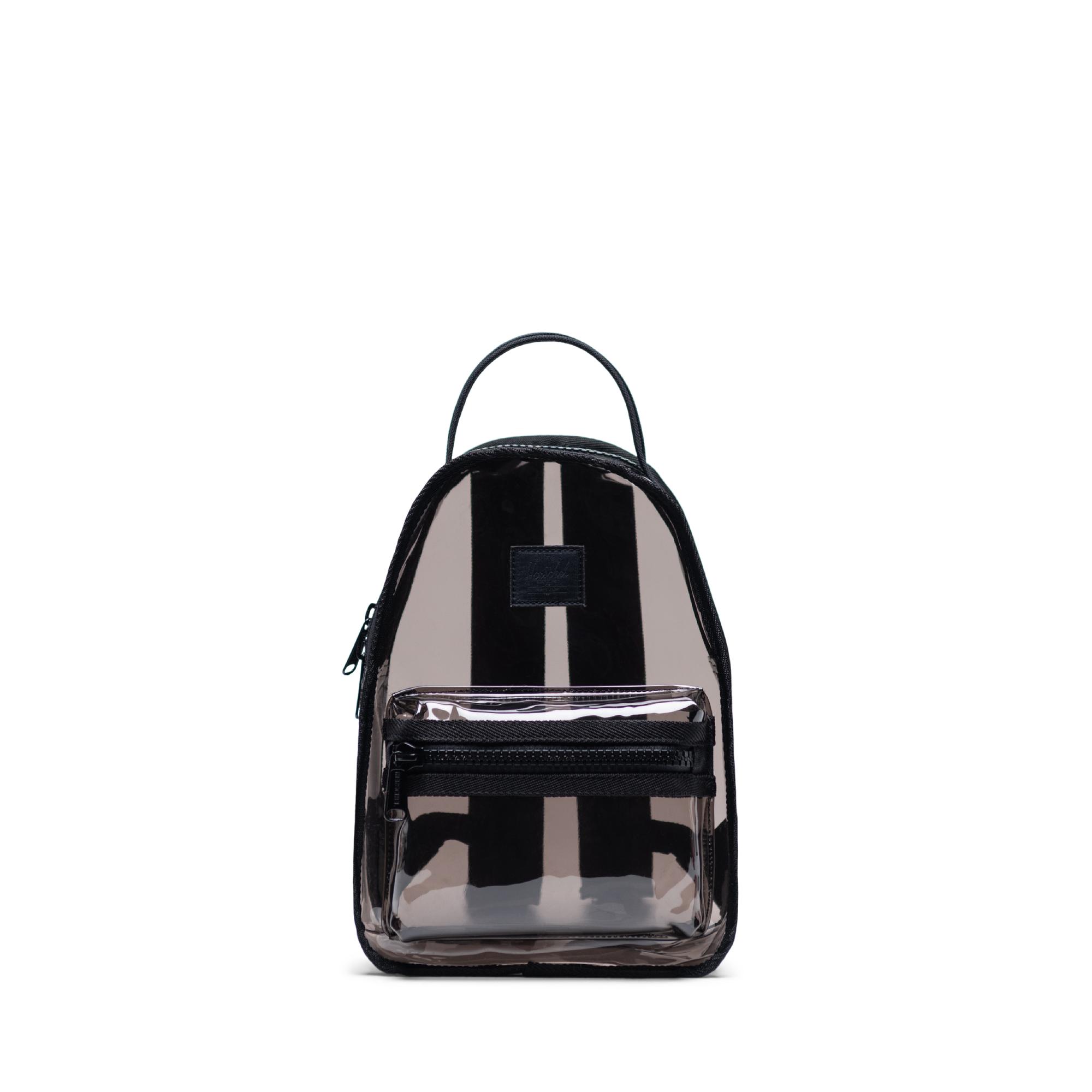 mini black herschel backpack