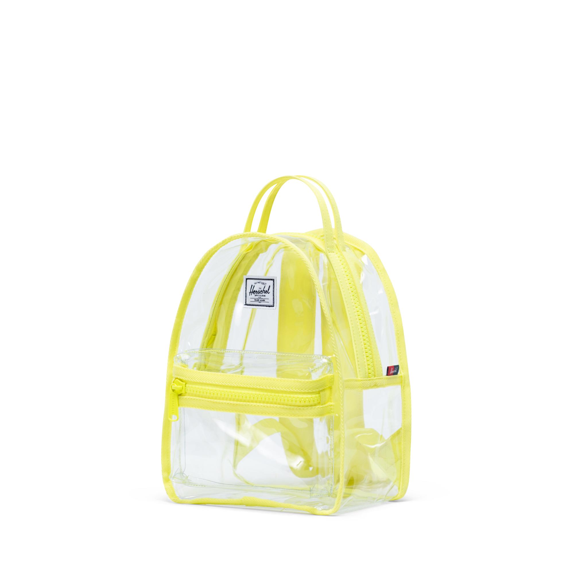 Herschel mini 2025 clear backpack