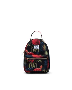 mini backpack with roses