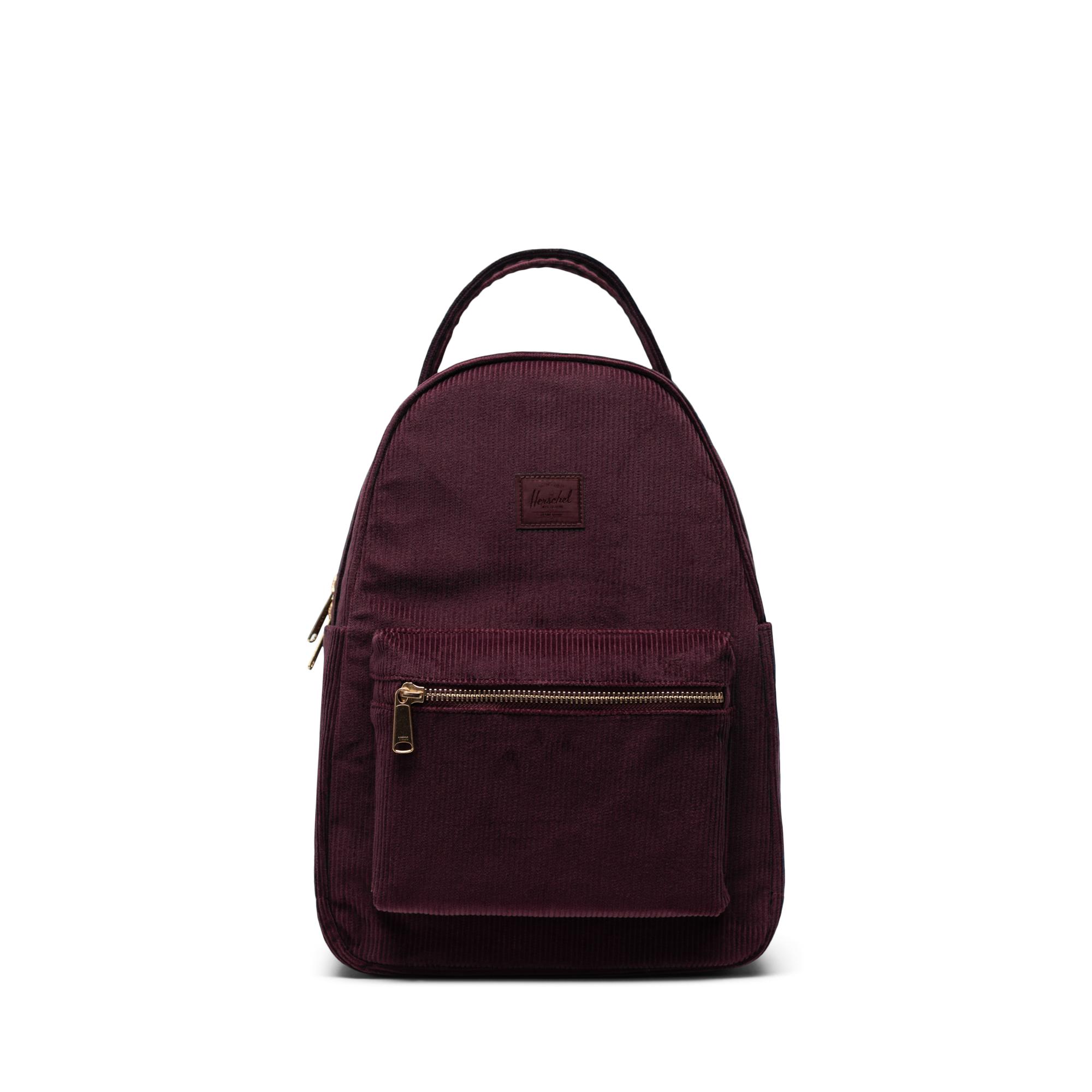 herschel corduroy backpack