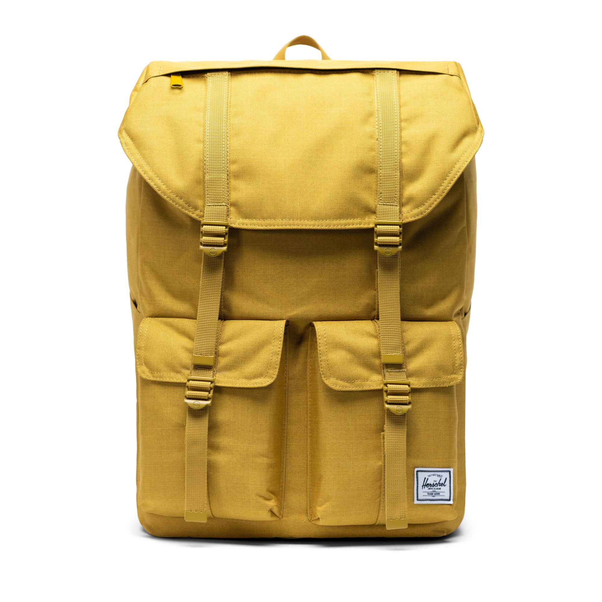 yellow herschel backpack