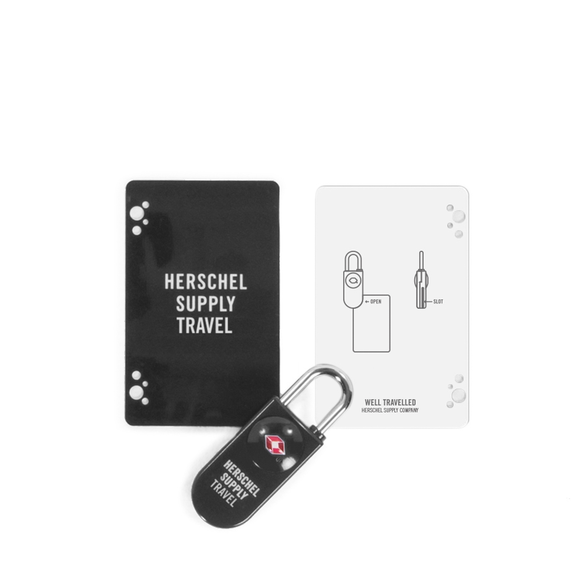 herschel luggage lock