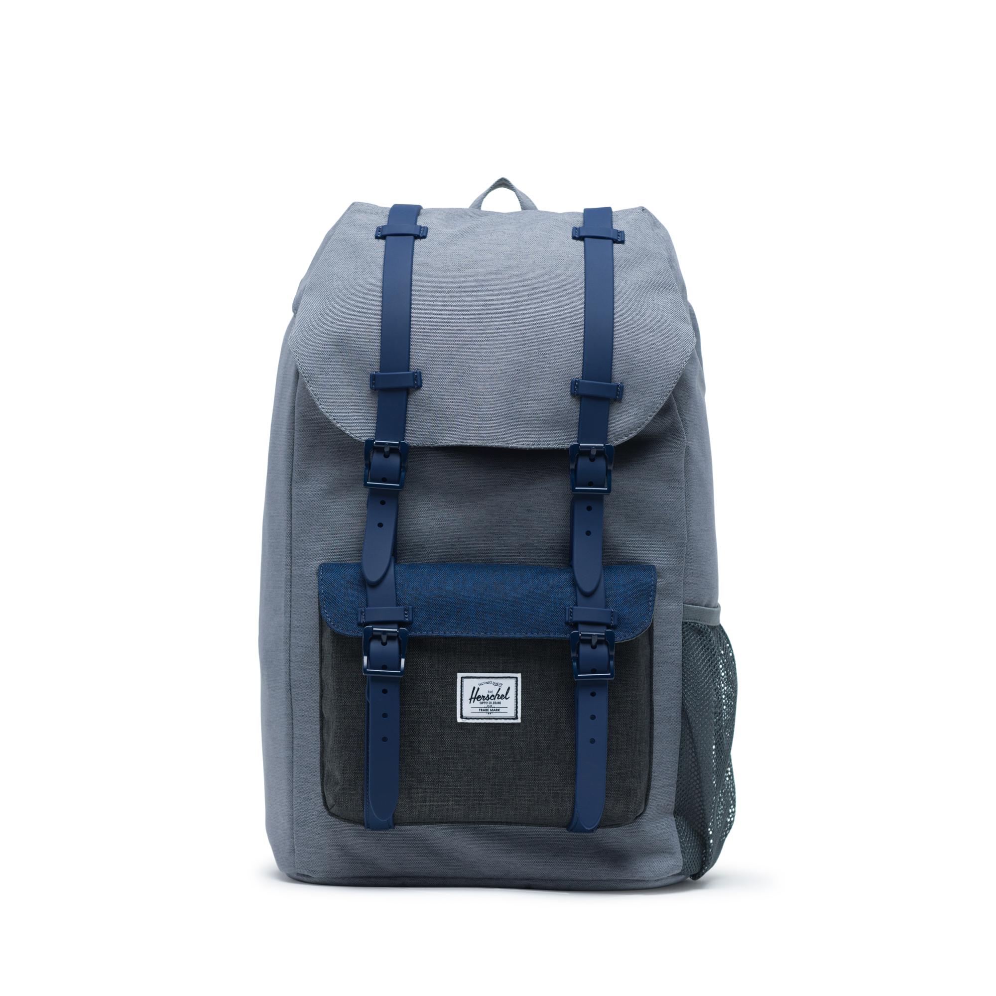 Herschel Kids Little America Flapover Backpack Medival Blue// Light Grey