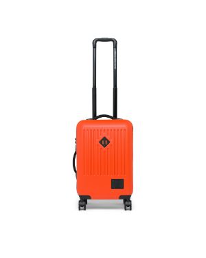 orange luggage bag