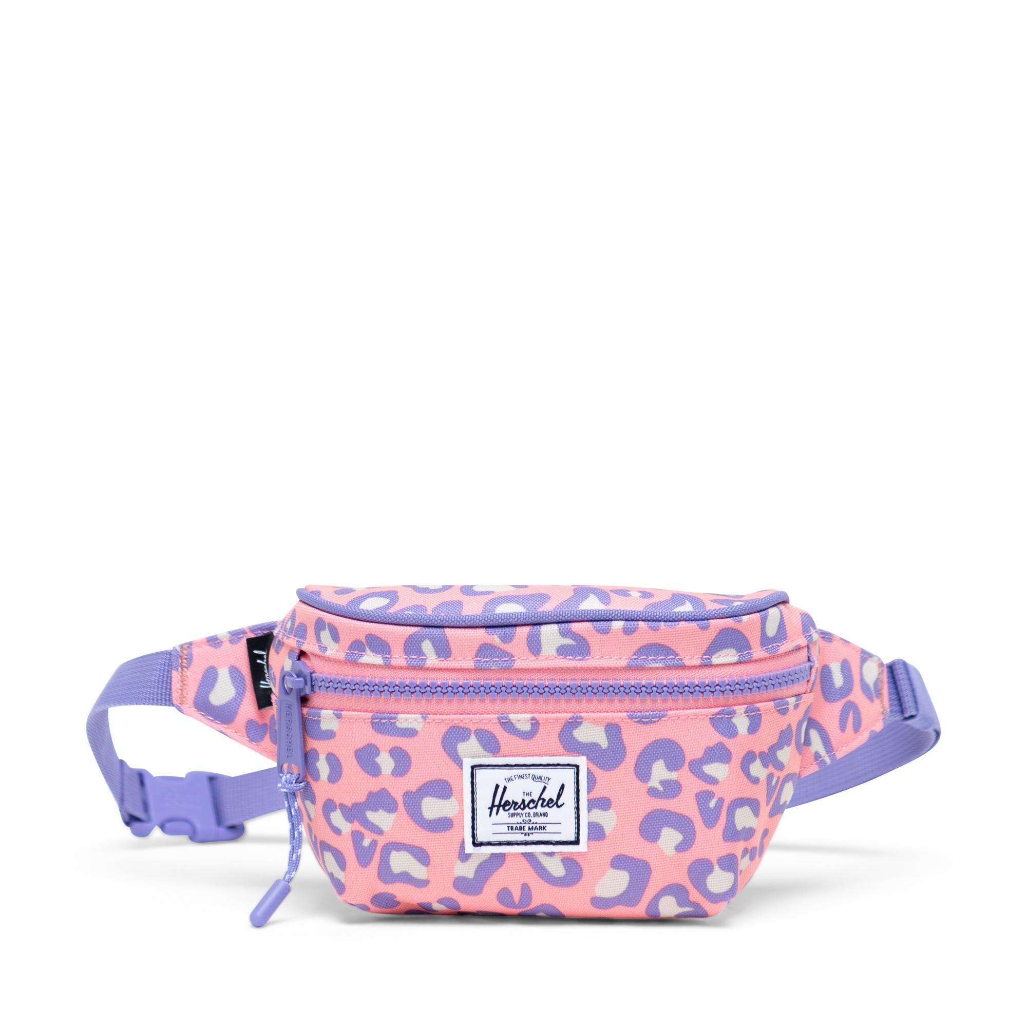 herschel leopard fanny pack