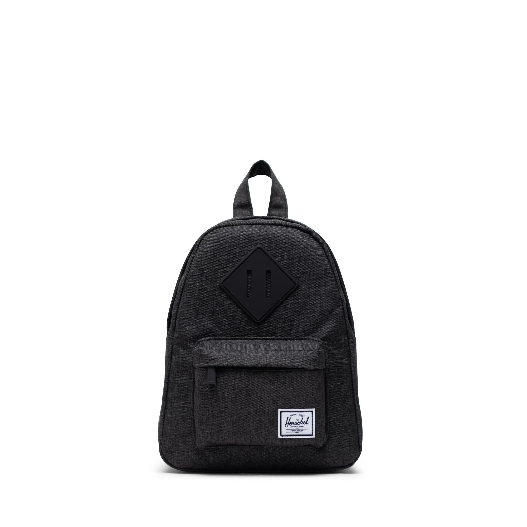 mini black herschel backpack