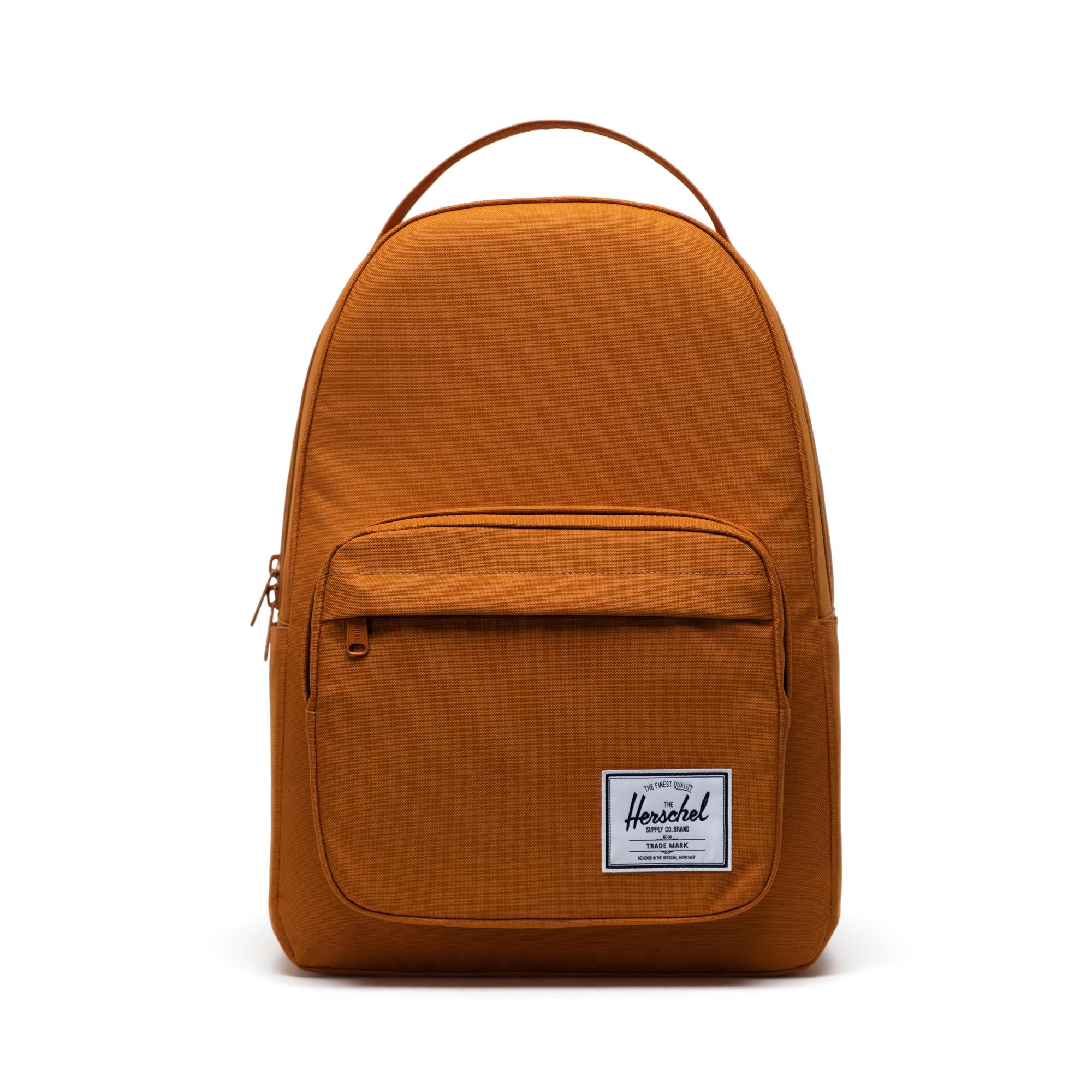 herschel orange backpack