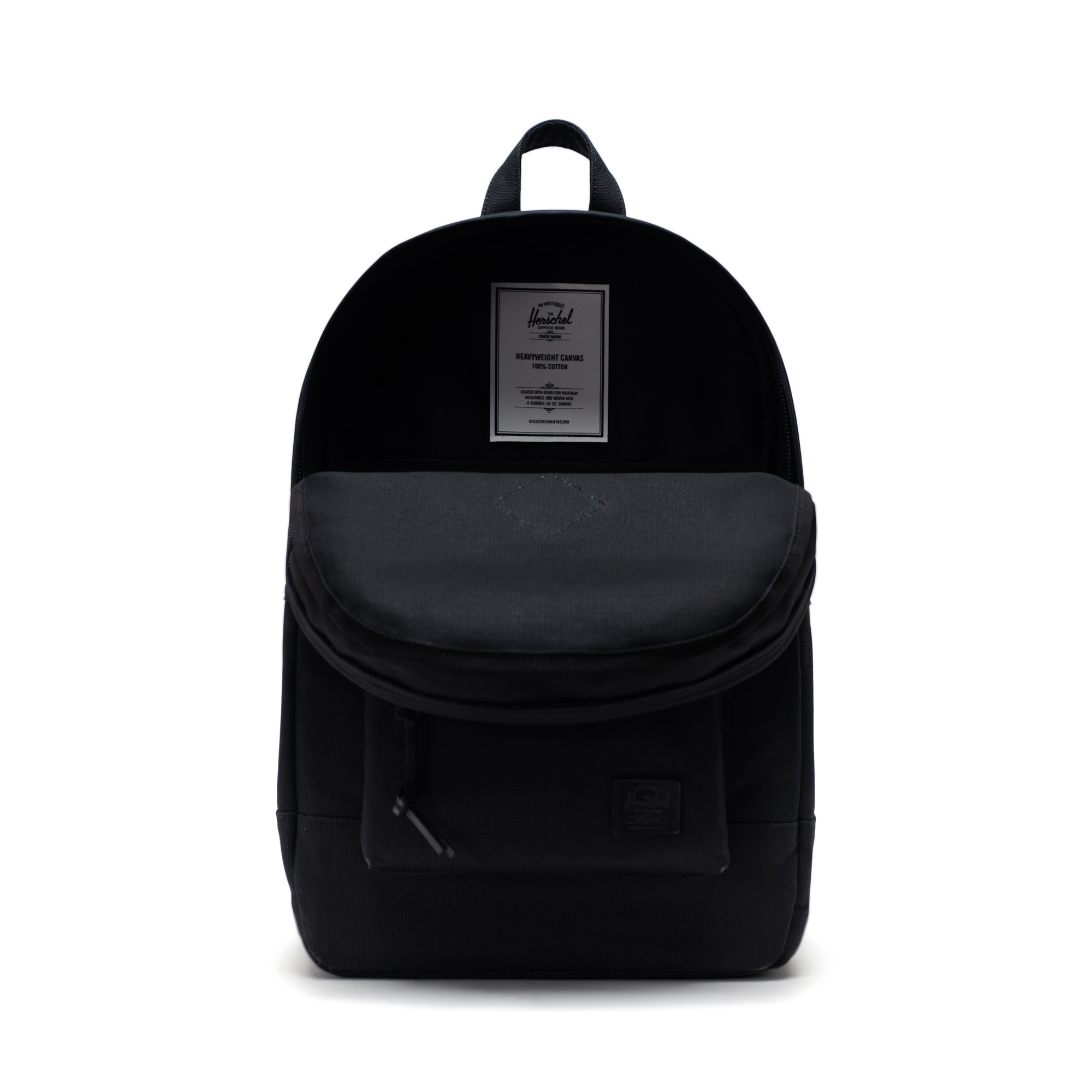 ■Rest & Recreation■ WASHED COTTON BACKPACK CHARCOAL RR251 WASHED COTTON BACKPACK - BLACK - rest and recreation