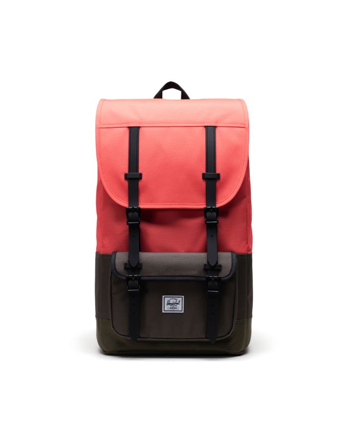 herschel coral backpack