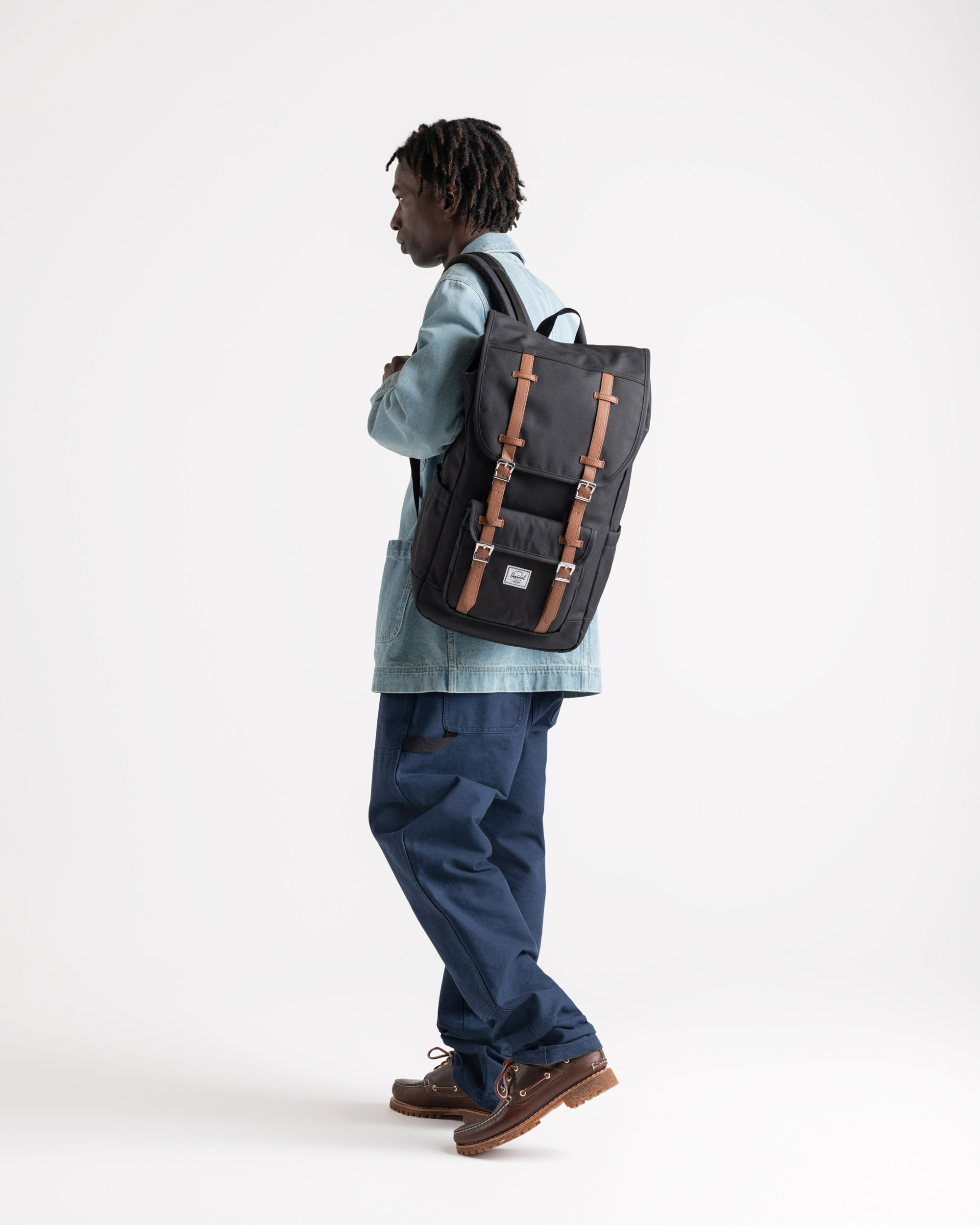 Herschel little america woodland camo best sale
