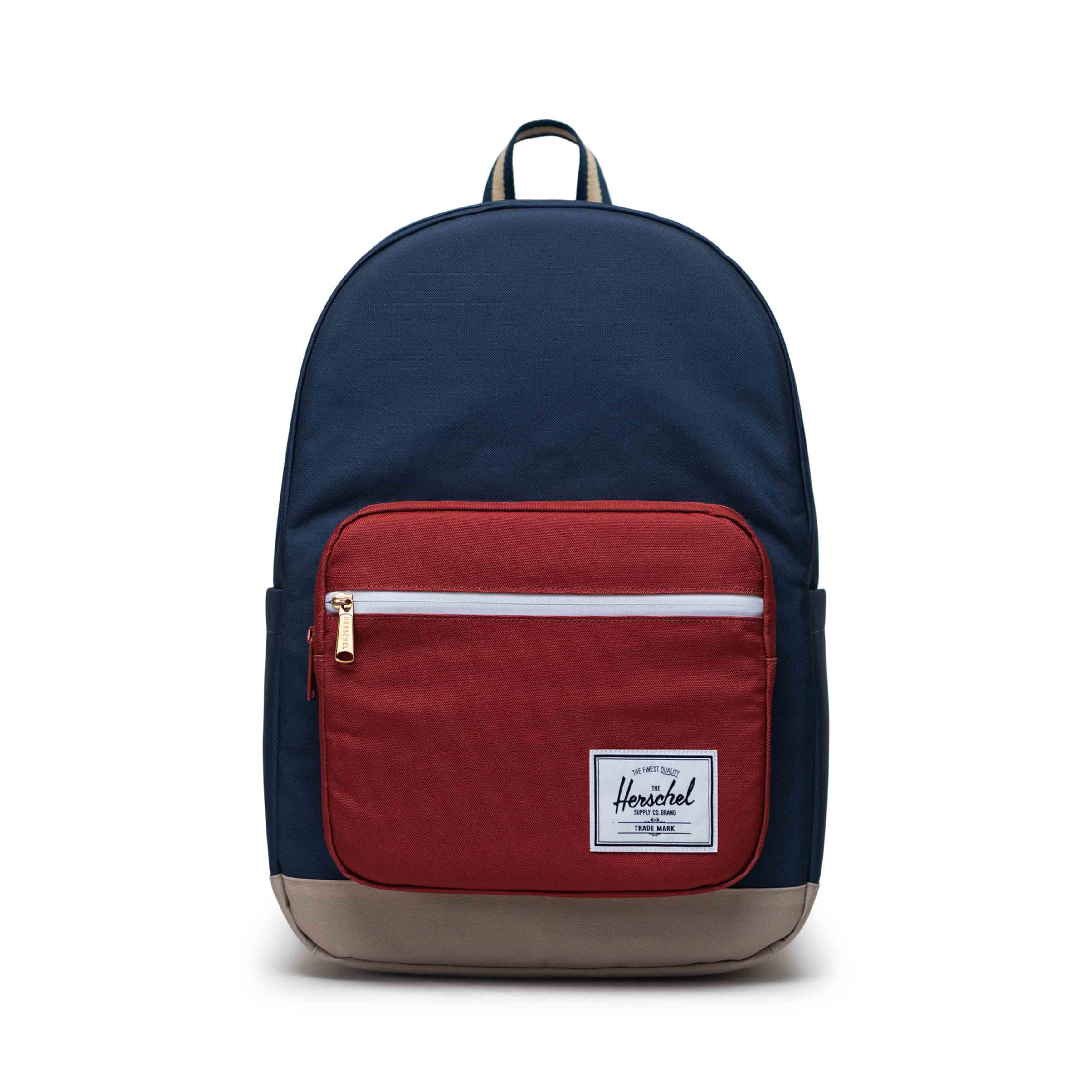 Herschel backpack blue and red on sale