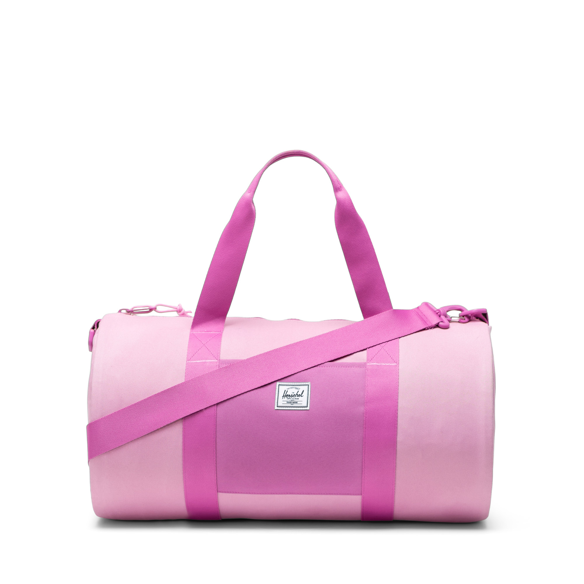 Pink herschel duffle bag sale