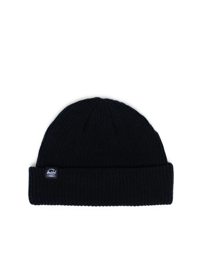 herschel black beanie