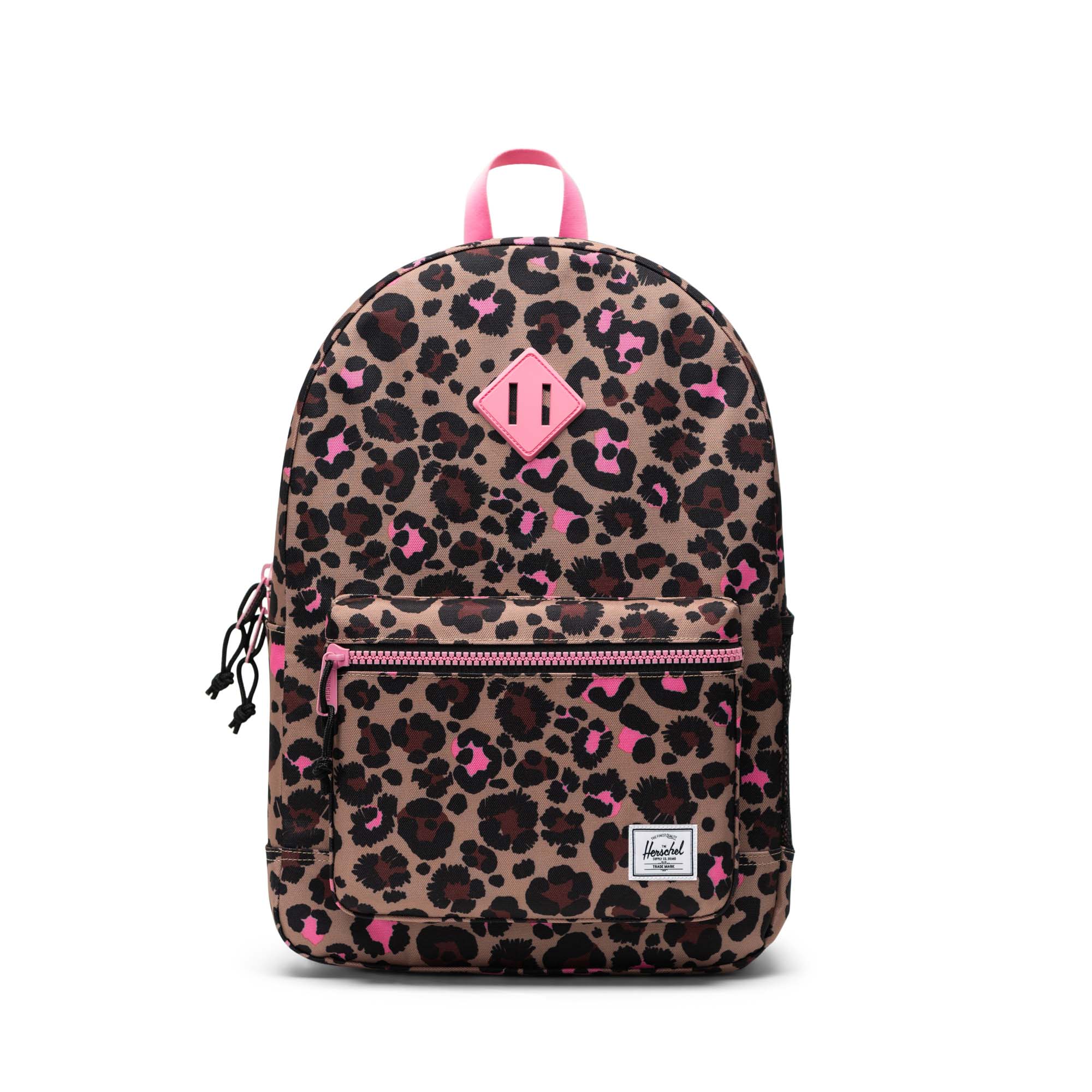 Herschel Supply Co. Kids Heritage Youth Backpack Holly Berry Leopard