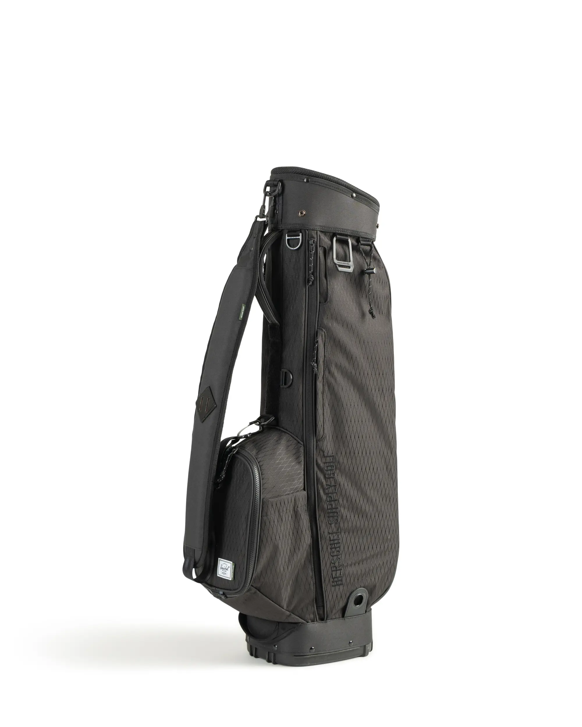 A shot of the Herschel Watt Sunday Golf Bag in black.