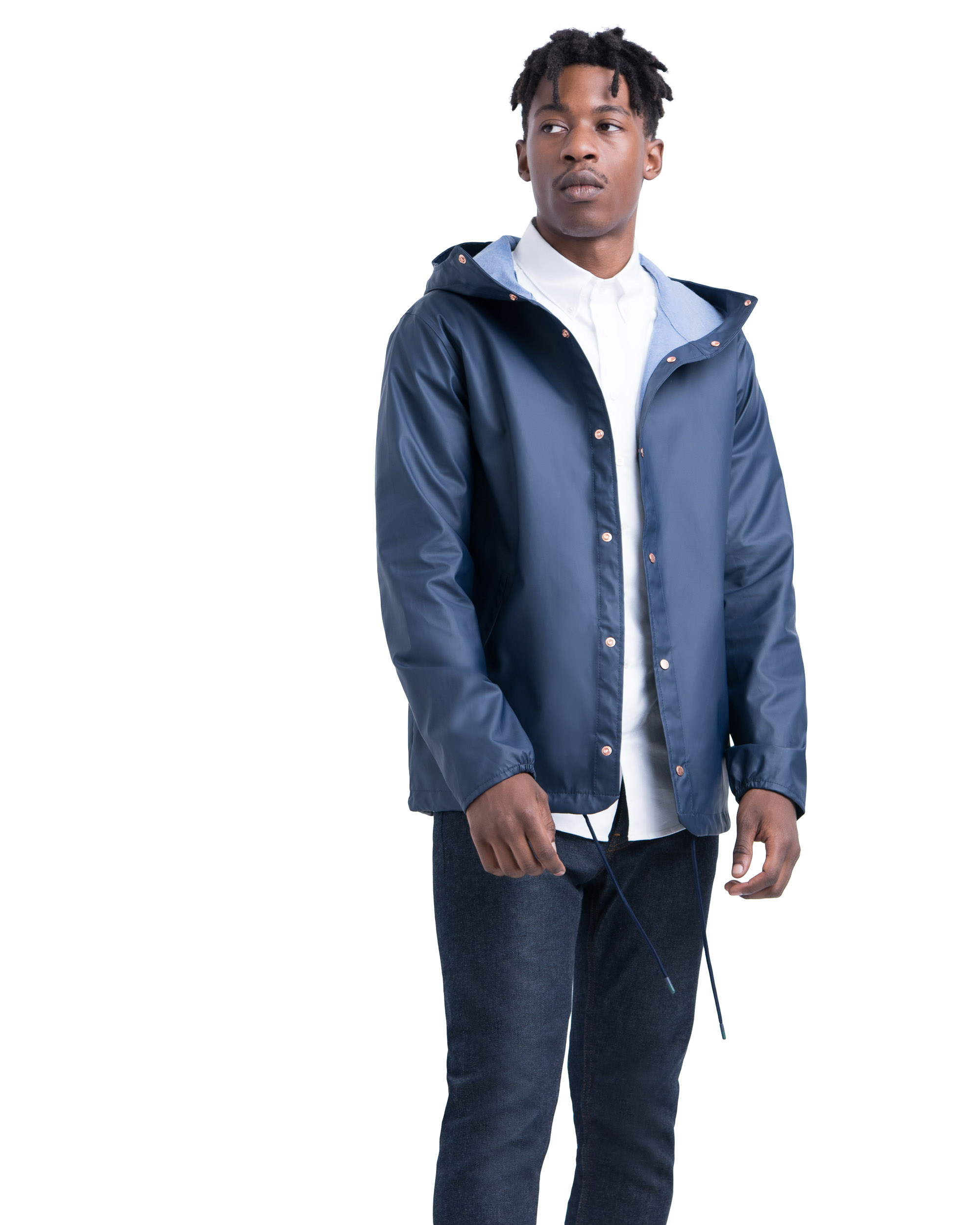 Rainwear Hooded Coach Jacket Mens Herschel Supply Company