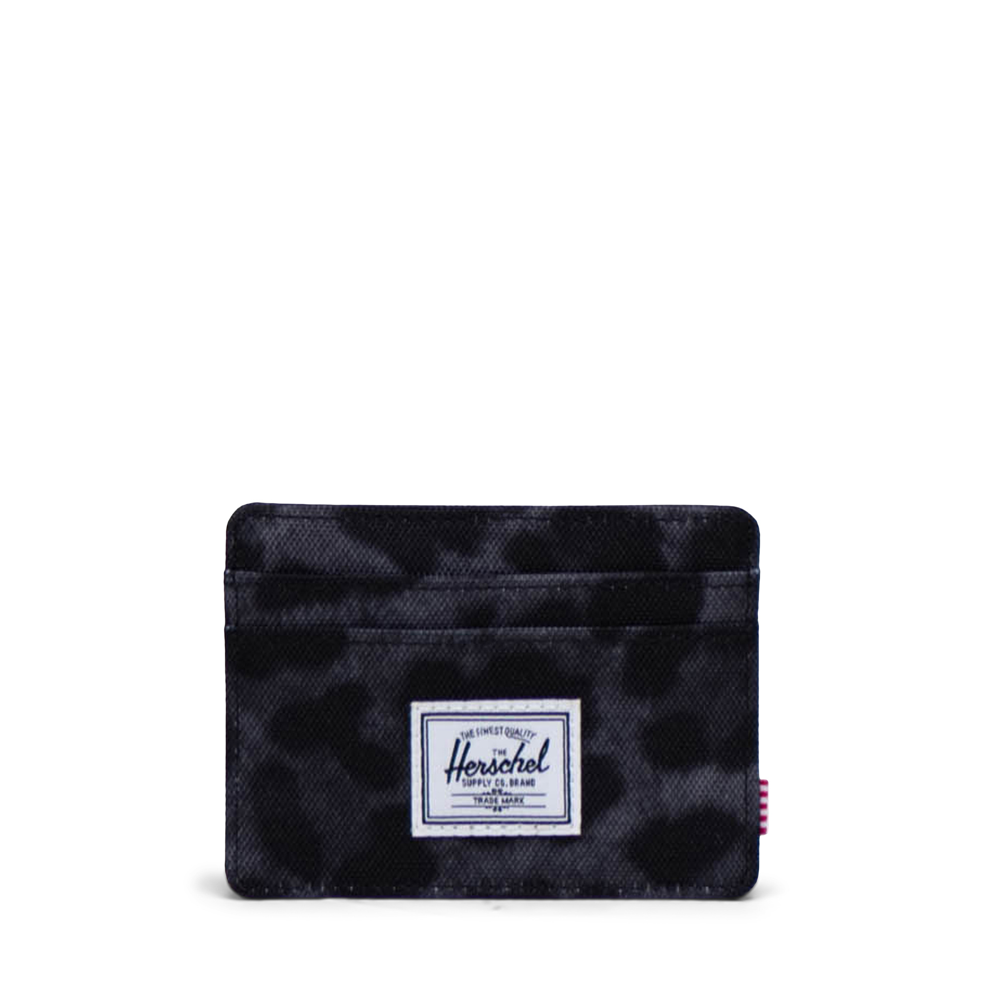 Herschel チャーリー カードホルダーウォレット ユニセックス 大人用 ブラック/ブラック ワンサイズ Charlie Cardholder Wallet Black Tonal Charlie Cardholder Wallet | Herschel Supply Company