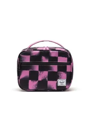 Stencil Checker Opera Mauve