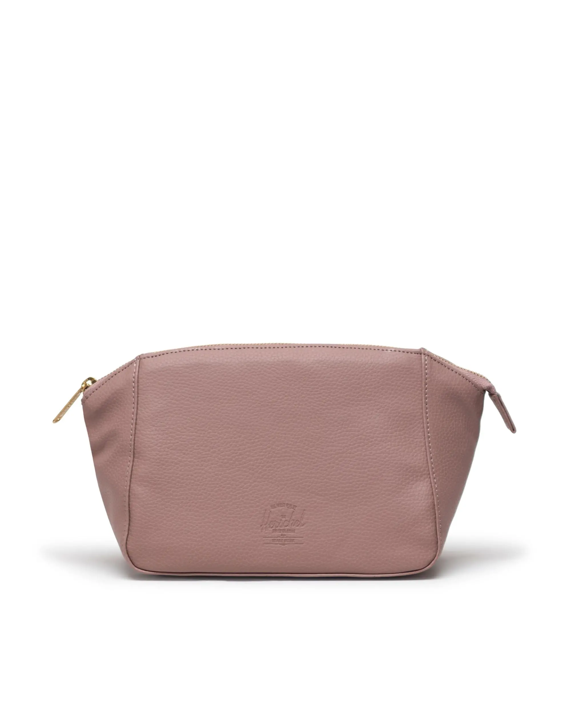 Vegan leather cosmetic discount bag