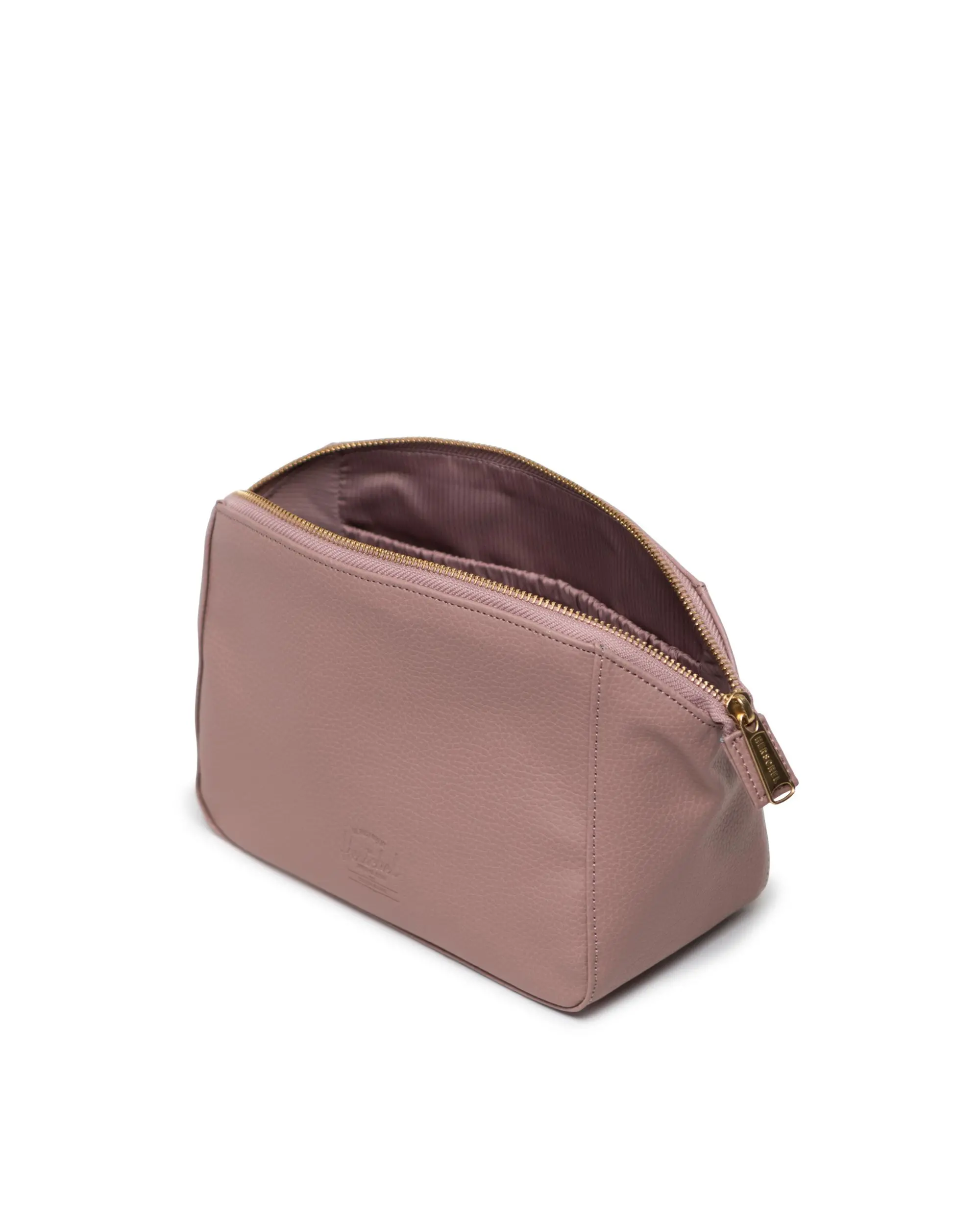 Vegan leather toiletry online bag