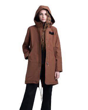 sherpa lined parka womens