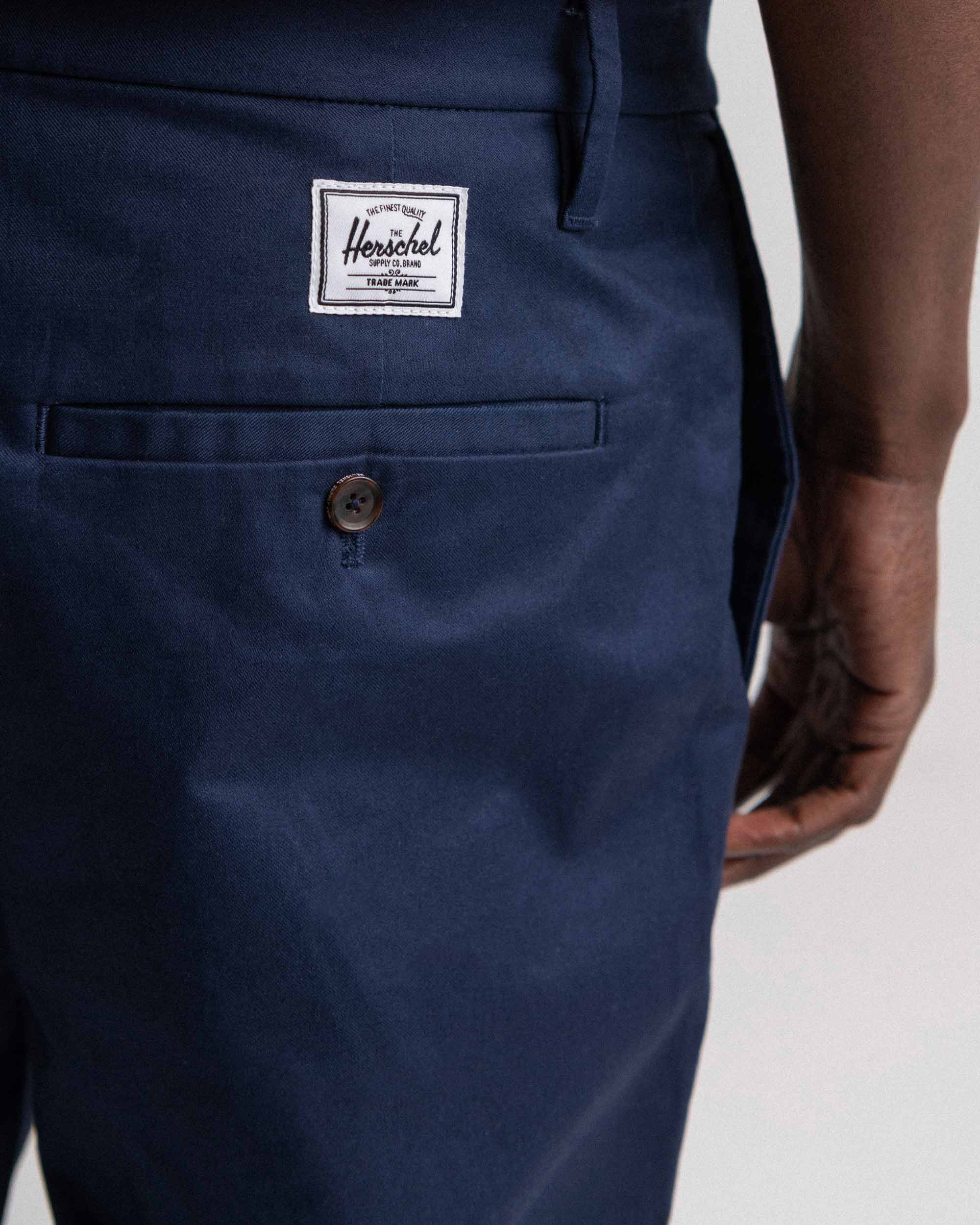 George” 2 PLEATED CHINO TROUSERS - WUNDER