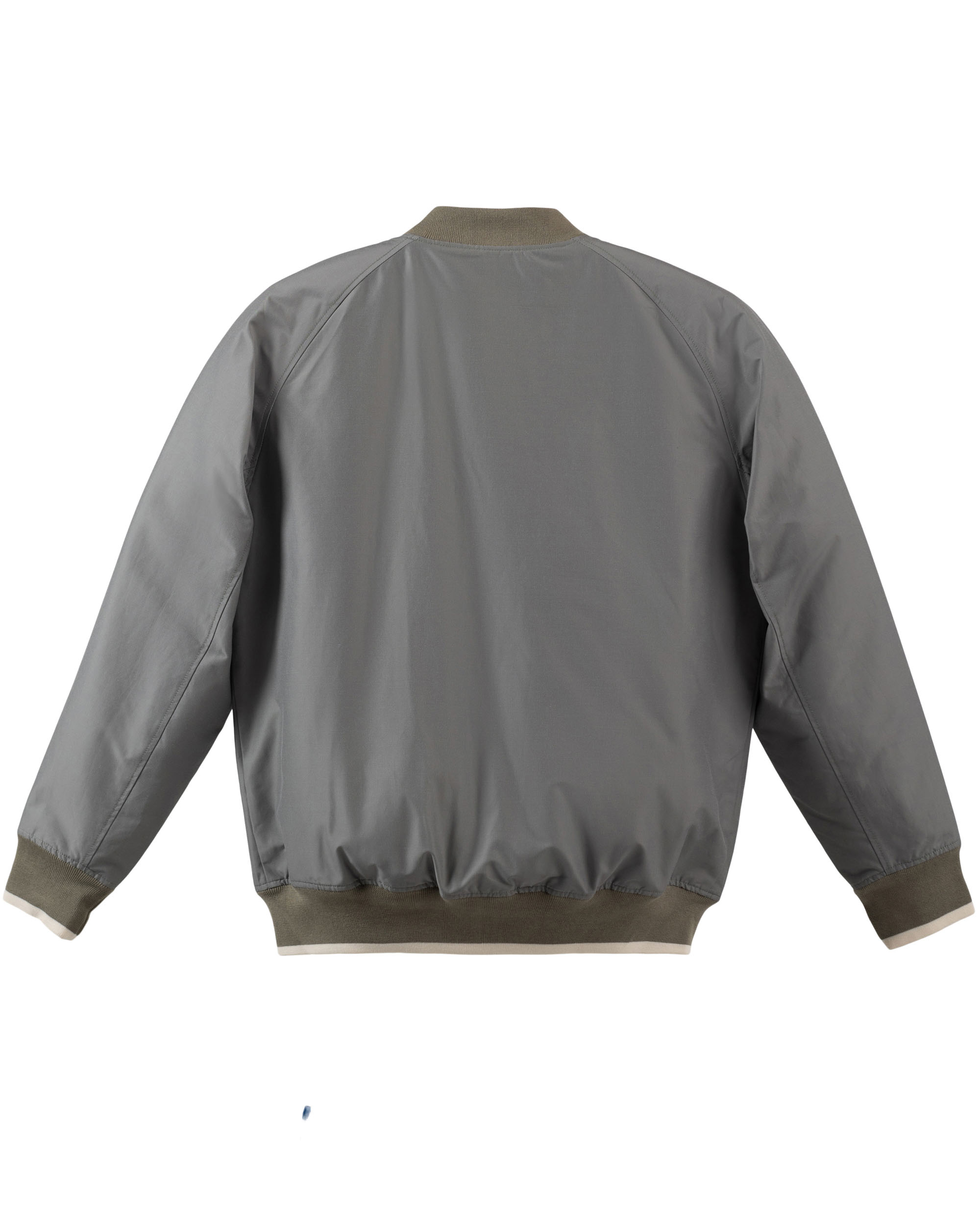 美品　Theory Varsity JKT P グレー Mona Lisa- Wool Blend Varsity Jacket - Grey | Manière De Voir USA