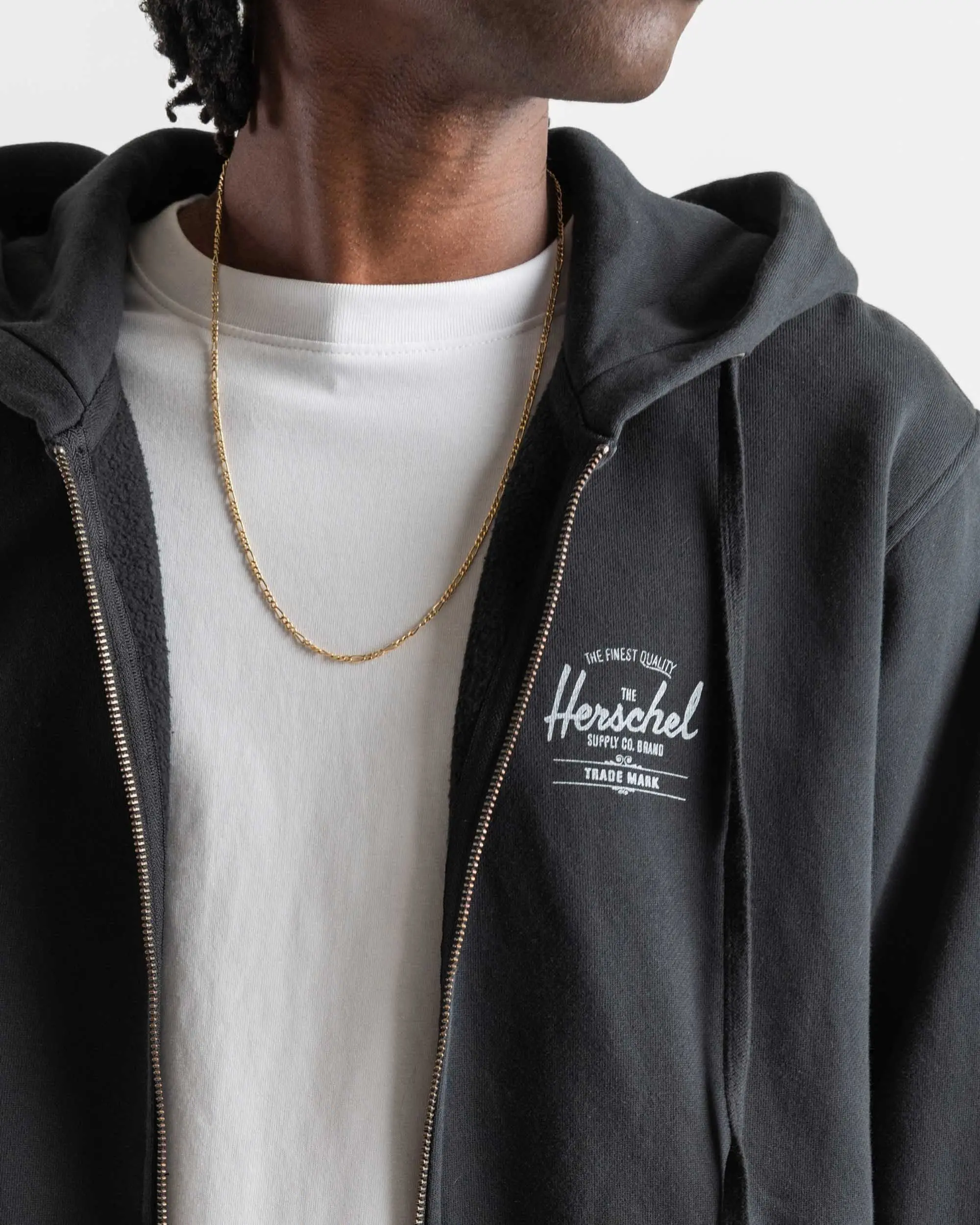 Basic Zip Hoodie | Men's