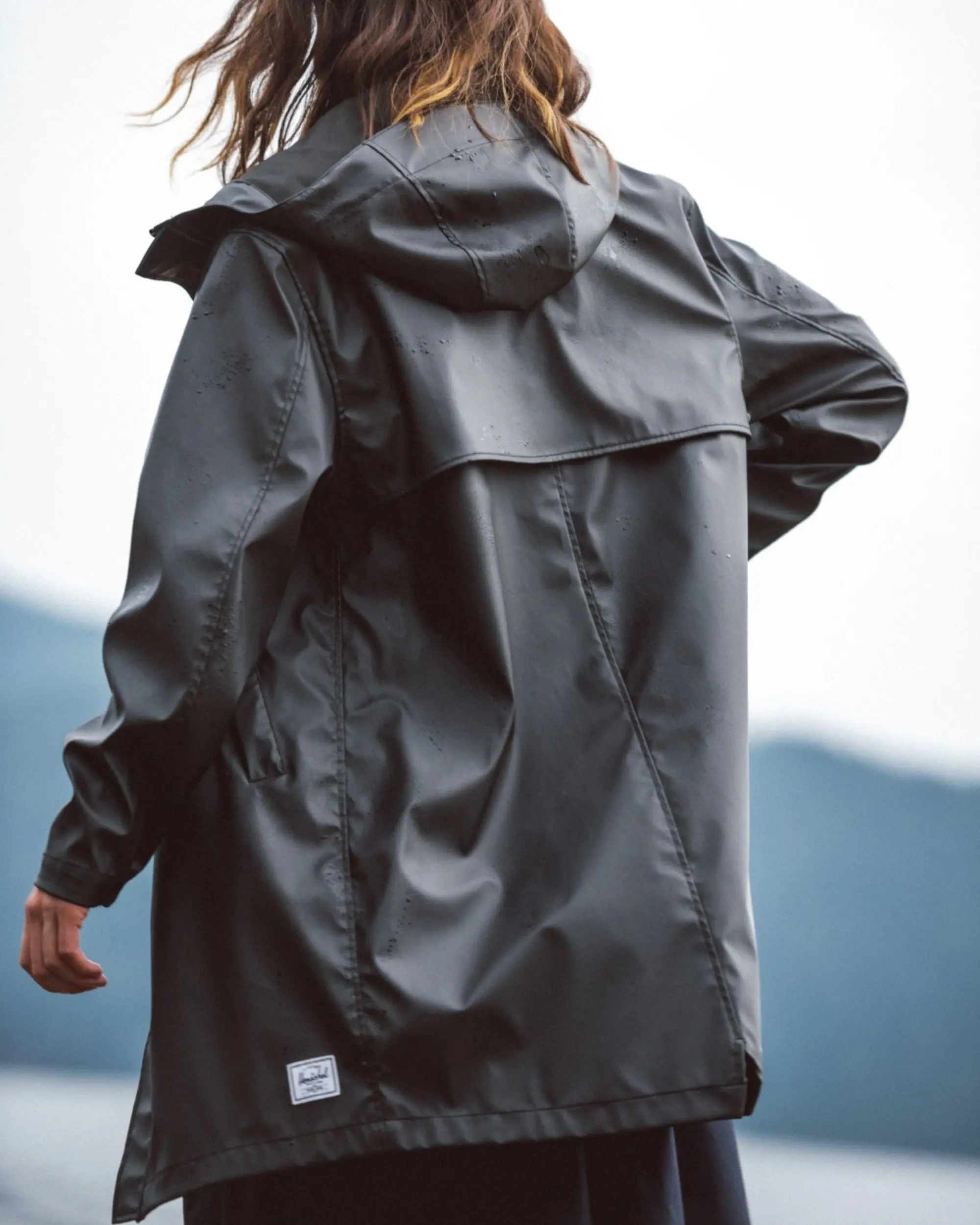 Long Classic Rain Jacket Women's