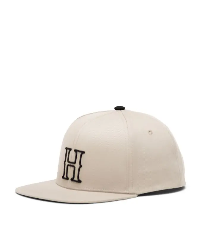 Whaler 6 Panel Blackletter Cap