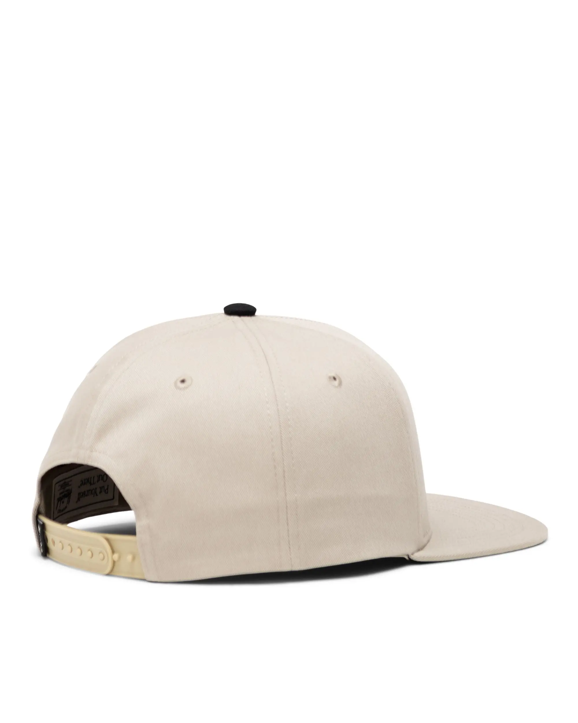 Whaler 6 Panel Blackletter Cap