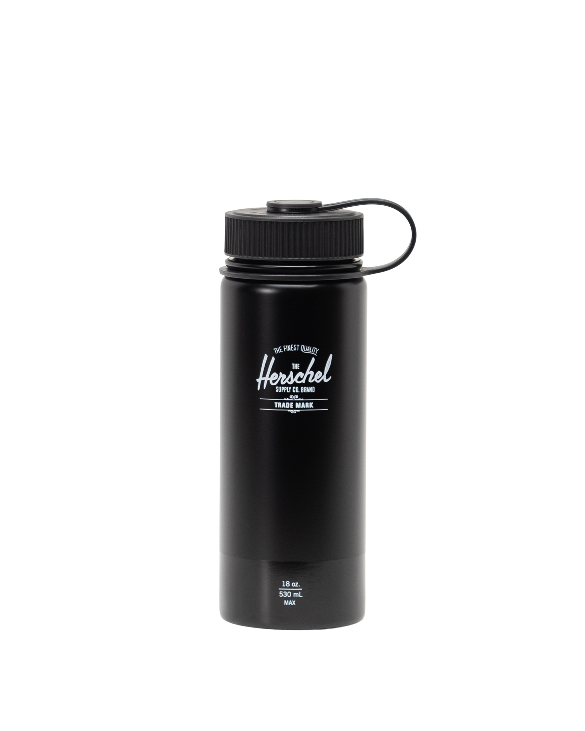 Herschel Supply Co | Water Bottle Insulated 18oz/530ml | Black/Gloss Finish