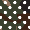 Woodland Camo Polka