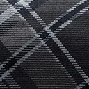 Retreat Small - Greyscale Plaid